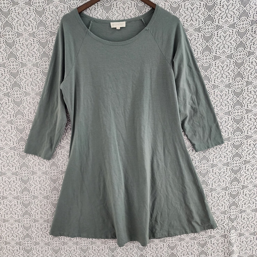 Synergy Organic Clothing Green Mini Dress